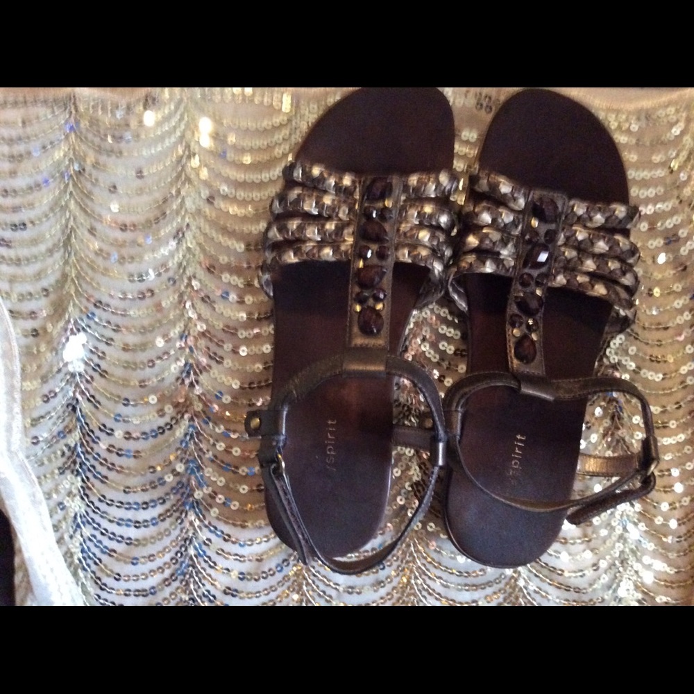 Jeweled sandals